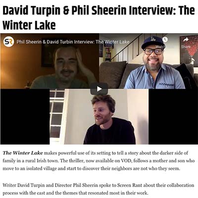 David Turpin & Phil Sheerin Interview: The Winter Lake